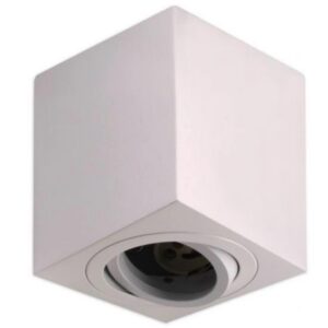 ^SPOT TUBA MINI KWADRAT 1x GU10 BIAŁA RUCHOMA 0801 ^SPOT TUBA MINI KWADRAT 1x GU10 BIAŁA RUCHOMA 0801 SPOT BIAŁA TUBA RUCHOMA MINI KWADRAT 1x GU10